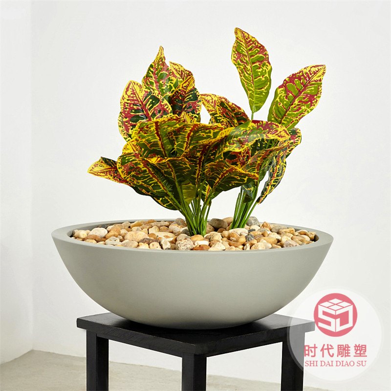 玻璃钢花盆户外长方形市政公路高架桥悬挂花盆防晒玻璃钢花箱厂家