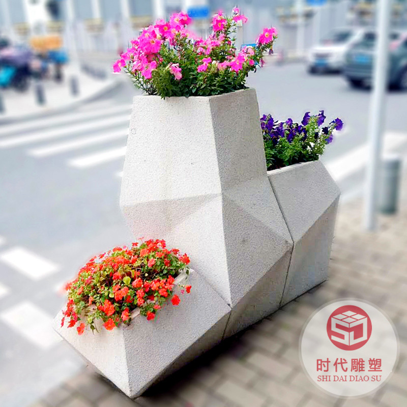 玻璃钢花盆水培植物玻璃透明花瓶水培绿萝发财树富贵竹圆球缸容器