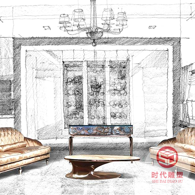 弧形玻璃钢前台公司接待台不规则吧台异形大堂烤漆收银台吧台定制